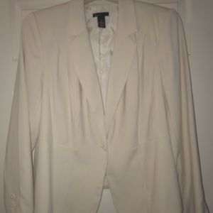 Lane Bryant Ladies Cream Blazer